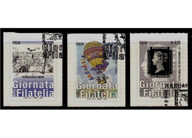 ITALY 2015 Philately Day 3v us