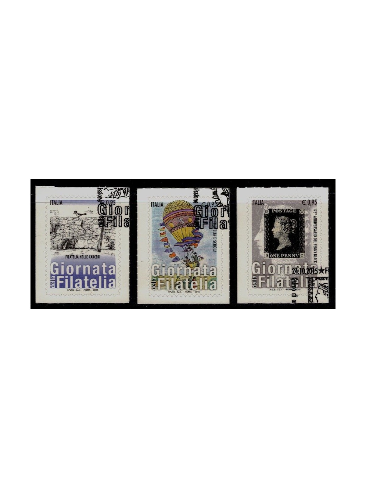 ITALY 2015 Philately Day 3v us