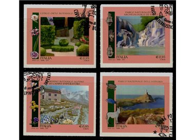 ITALY 2015 Parks and Gardens 4v us