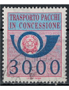 ITALY 1984 Parcels in concession us