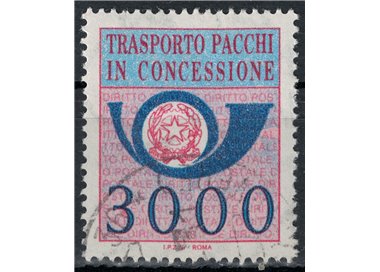 ITALY 1984 Parcels in concession us