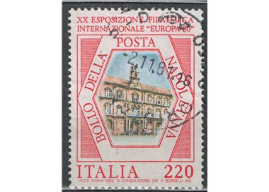 ITALY 1980 Philatelic Exhibition of Naples us