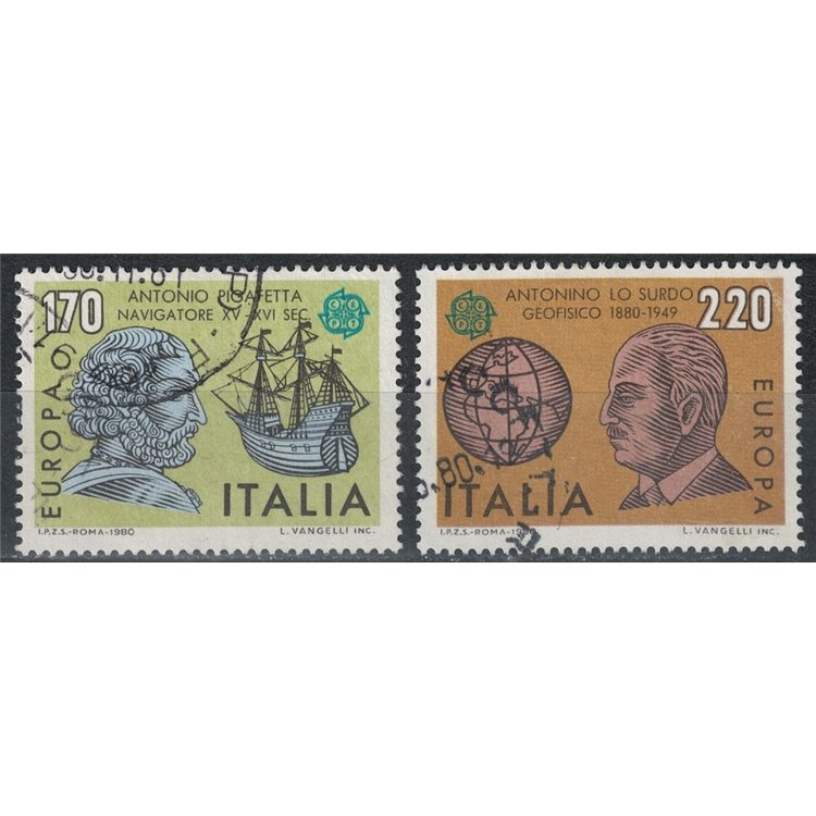 ITALIA 1980 Europa 2v us
