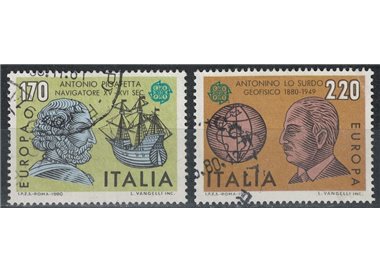 ITALY 1980 Europa 2v us