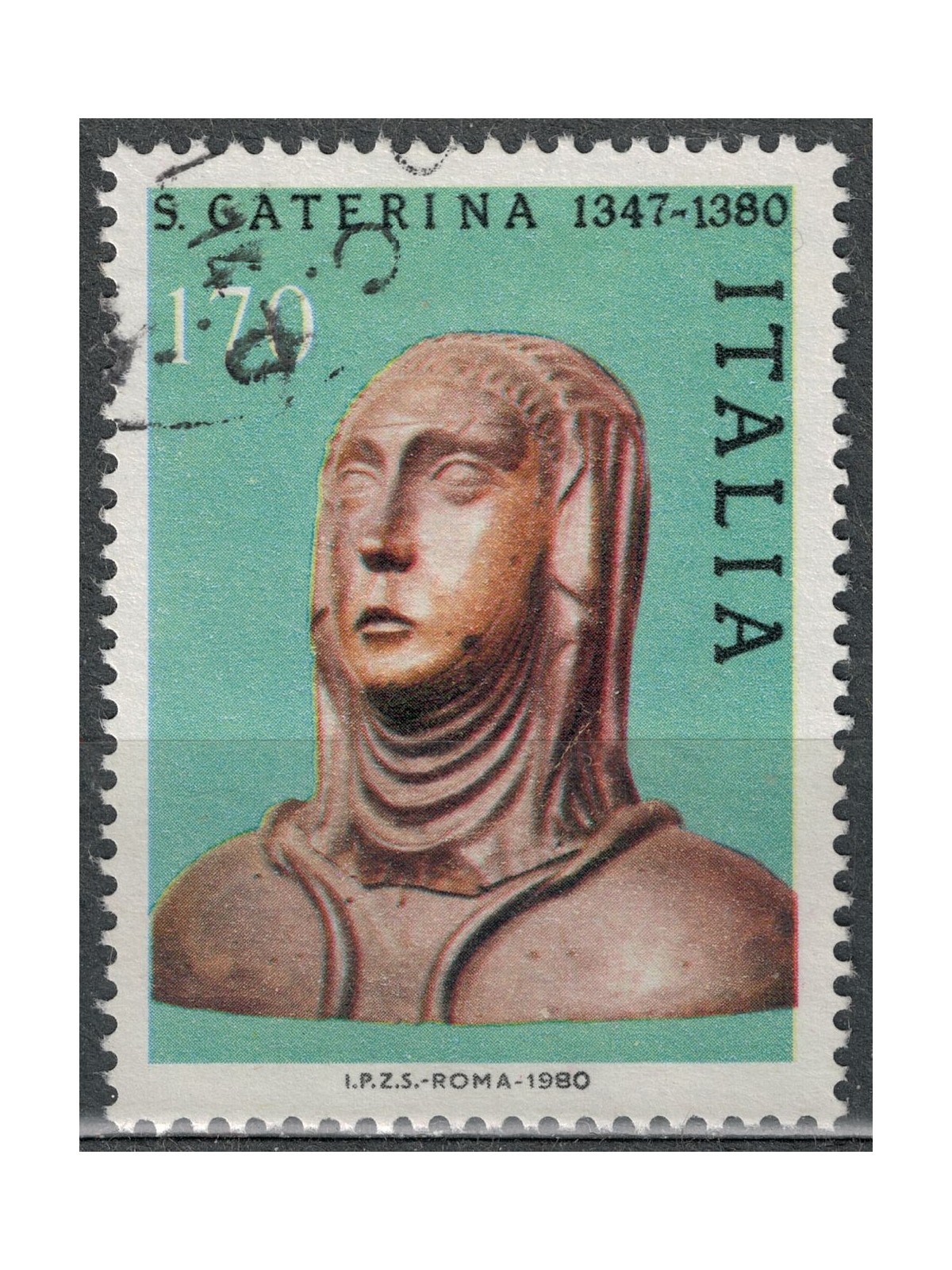 ITALIA 1980 Santa Caterina da Siena us