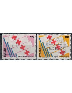 ITALIA 1980 Croce Rossa 2v us