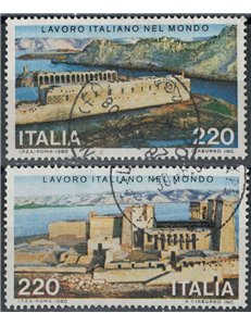 ITALY 1980 Italian work 2v us