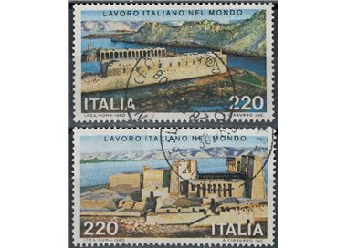 ITALY 1980 Italian work 2v us
