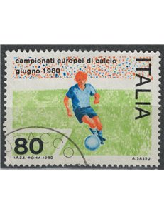 ITALIA 1980 Campionati europei di calcio us