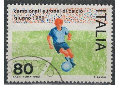 ITALIA 1980 Campionati europei di calcio us