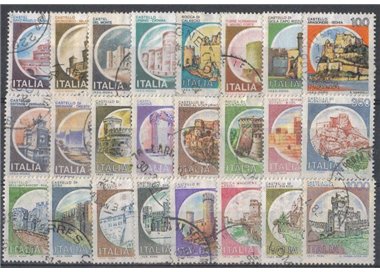 ITALY 1980 Castles of Italy 24v us
