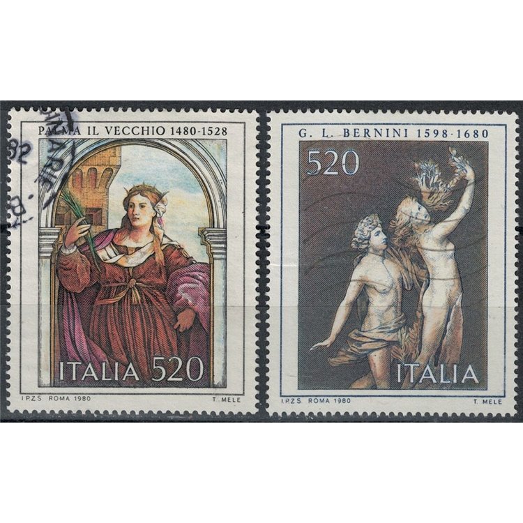 ITALY 1980 Art 2v us