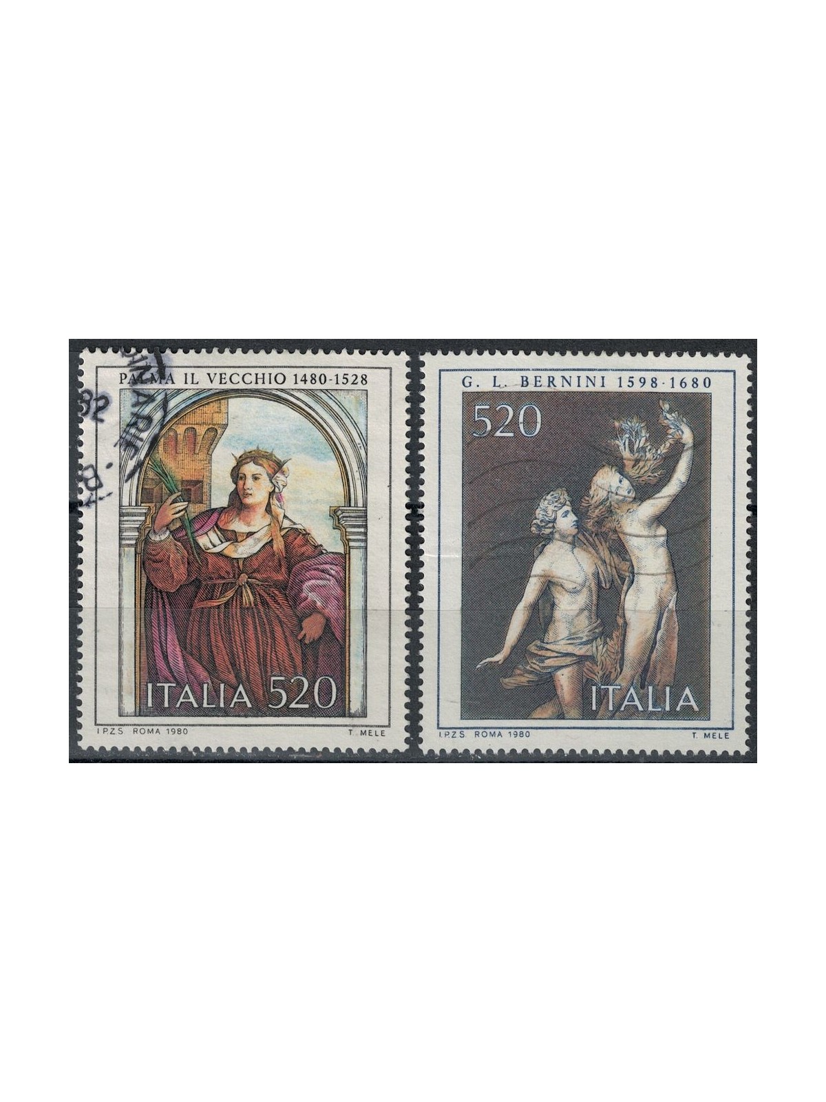 ITALIA 1980 Arte 2v us