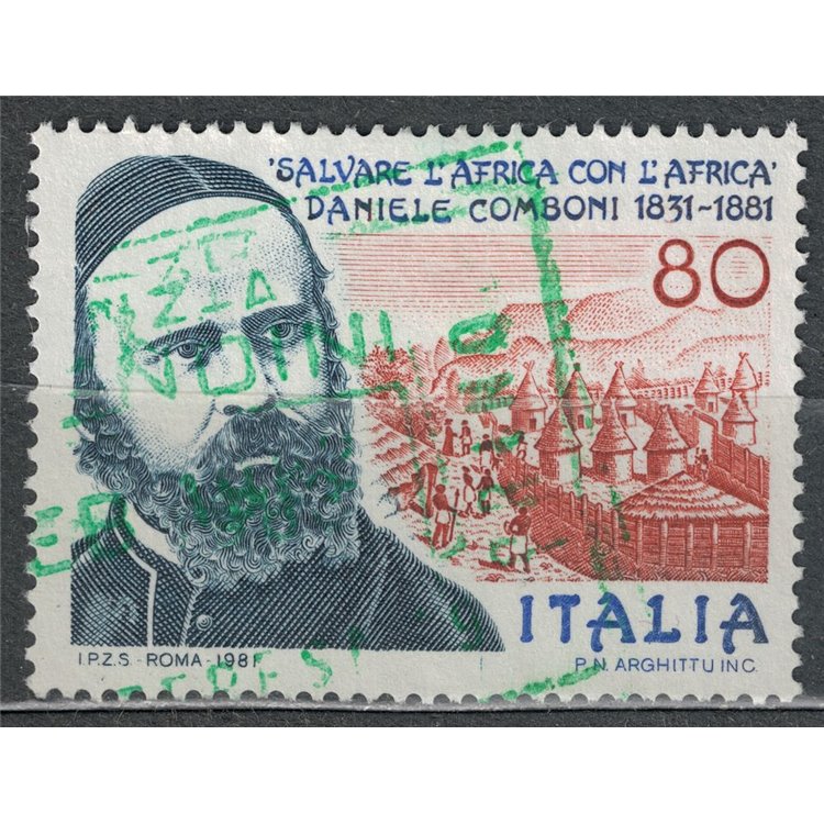 ITALIA 1981 Daniele Comboni us