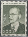ITALY 1981 Alcide De Gasperi us