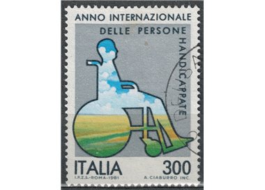 ITALIA 1981 Anno degli handicappati us