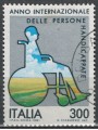 ITALY 1981 Year of the Disabled us