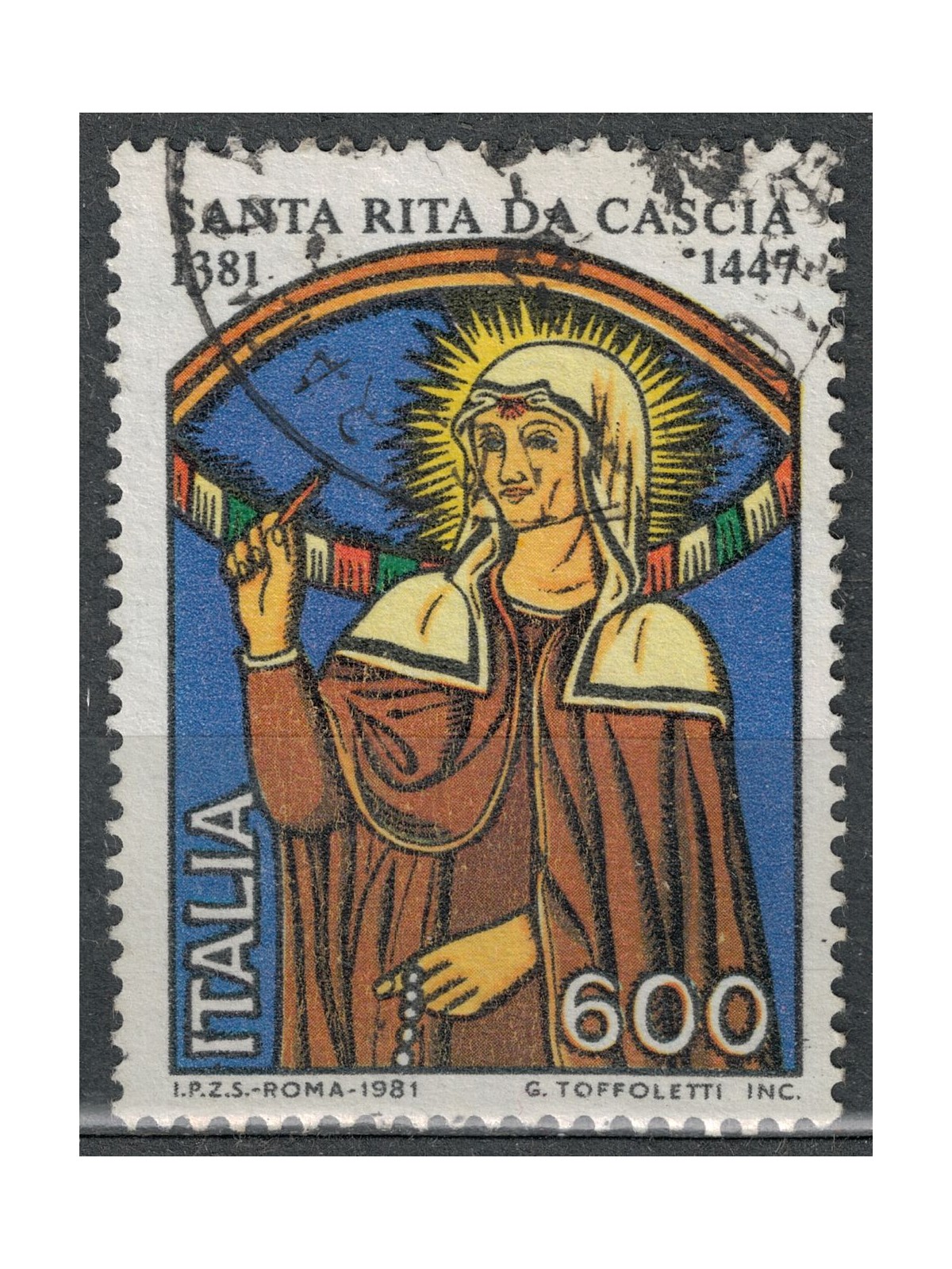 ITALY 1981 Saint Rita of Cascia us