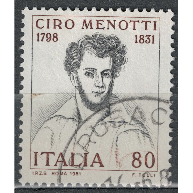 ITALY 1981 Ciro Menotti us