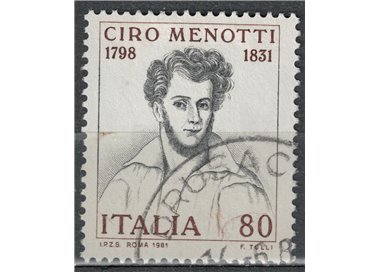 ITALY 1981 Ciro Menotti us
