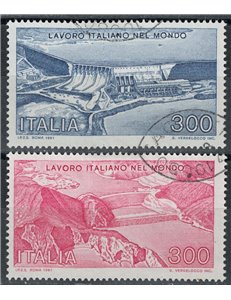 ITALY 1981 Work 2v us