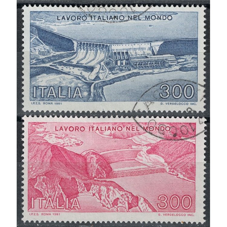 ITALIA 1981 Lavoro 2v us
