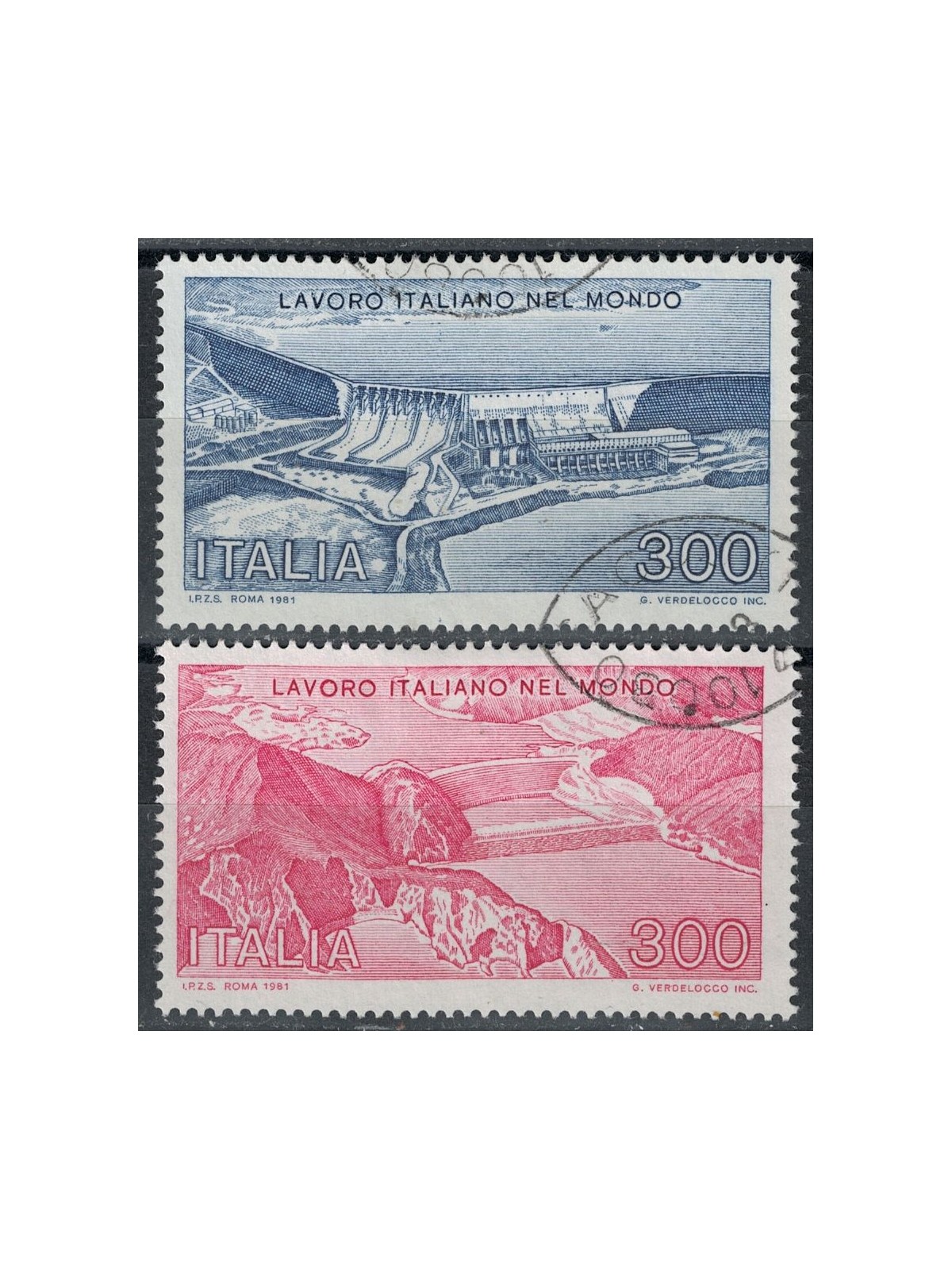 ITALIA 1981 Lavoro 2v us