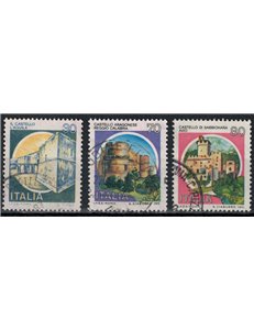 ITALY 1981 Castles of Italy 3v us
