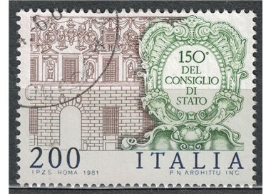 ITALIA 1981 Consiglio di Stato us