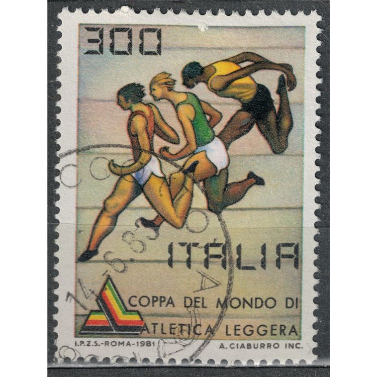 ITALY 1981 Athletics us