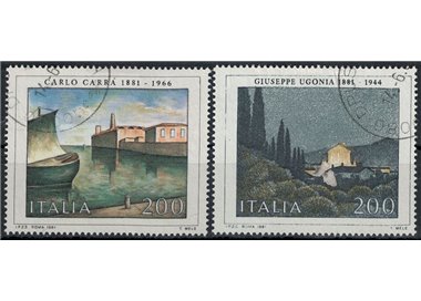 ITALIA 1981 Arte 2v us