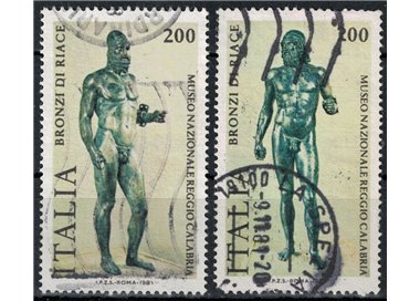 ITALY 1981 Riace Bronzes 2v us