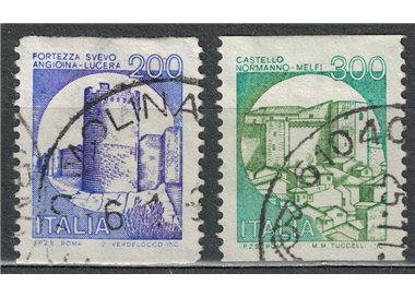 ITALY 1981 Castles of Italy, from 2v US reel