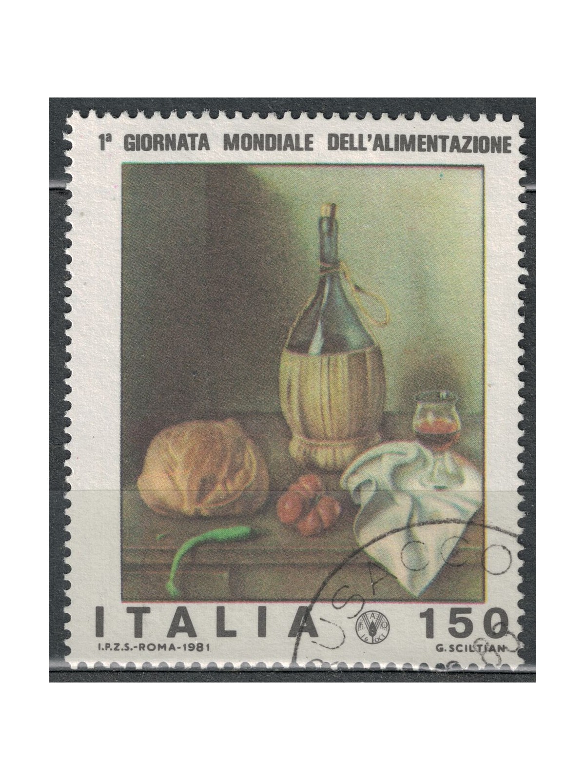 ITALIA 1981 Giornata dell'alimentazione us