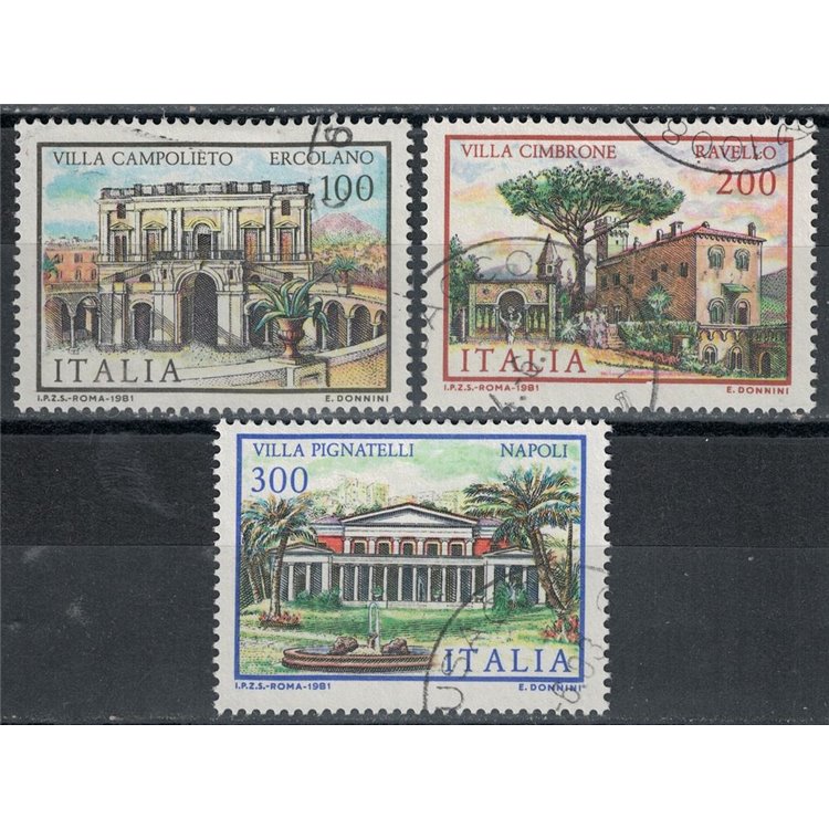 ITALY 1981 Ville 3v us