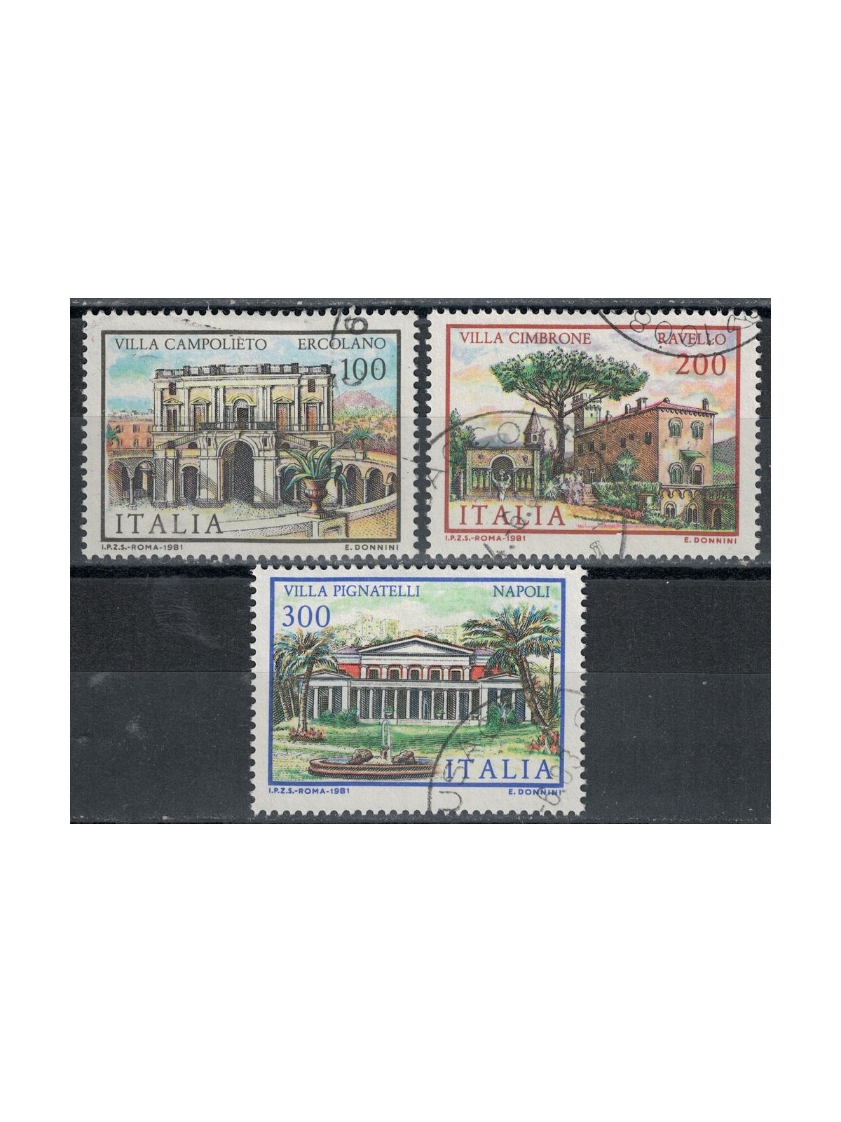 ITALY 1981 Ville 3v us