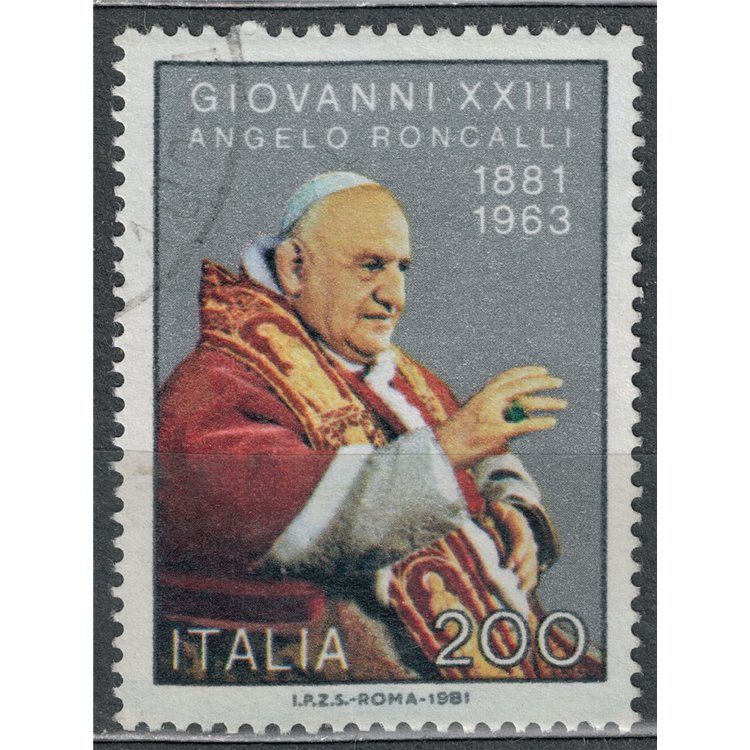 ITALY 1981 Pope John XXIII us