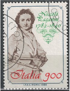 ITALY 1982 Niccolò Paganini us