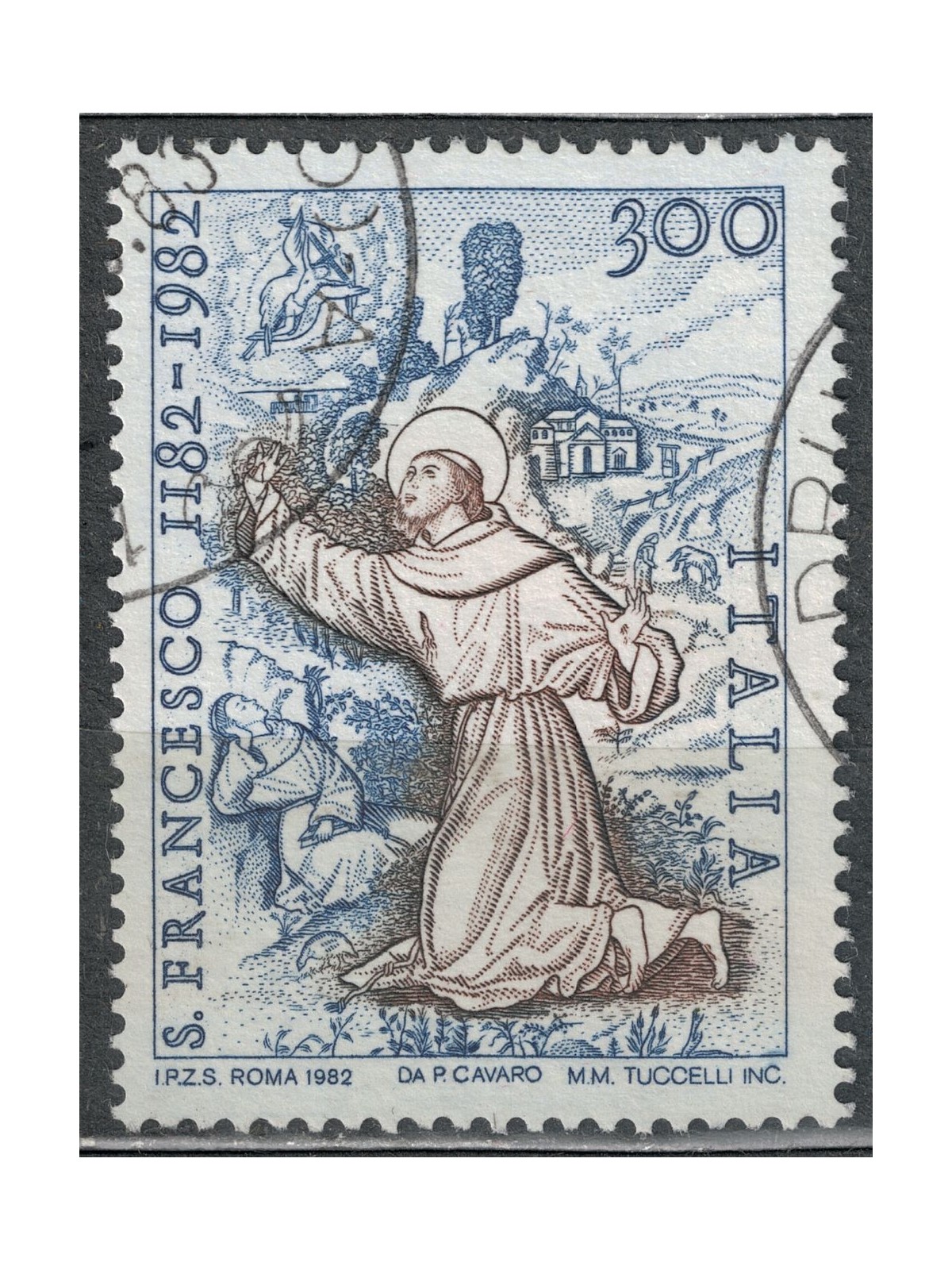 ITALIA 1982 San Francesco d'Assisi us
