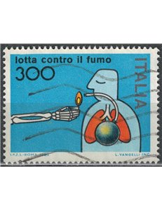 ITALY 1982 Fight against smoking us