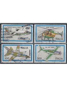 ITALIA 1982 Aerei 4v us