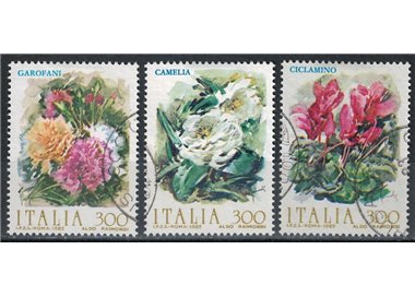 ITALIA 1982 Fiori 3v us