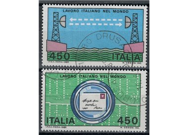 ITALIA 1982 Lavoro 2v us
