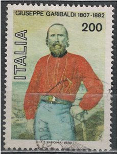 ITALY 1982 Giuseppe Garibaldi us