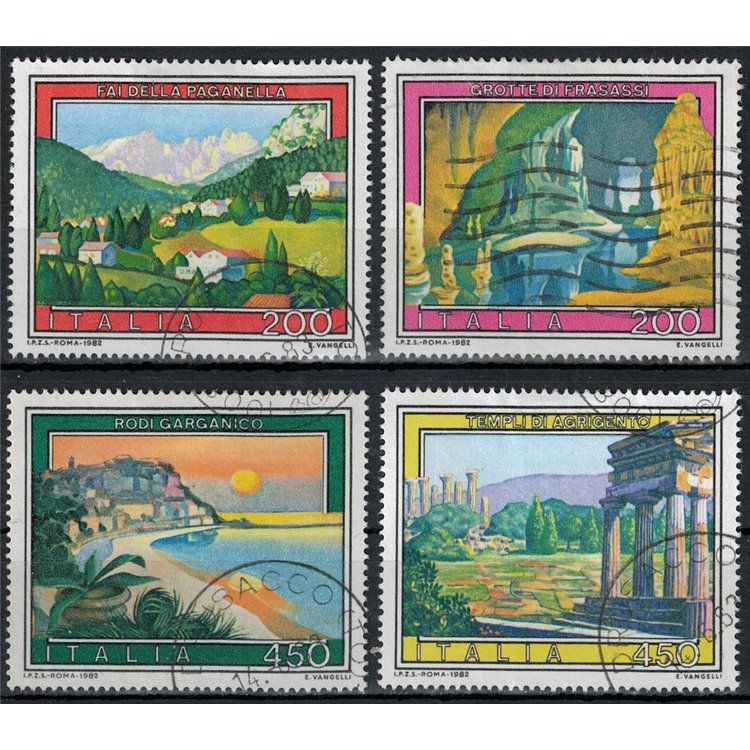 ITALY 1982 Tourism 4v us