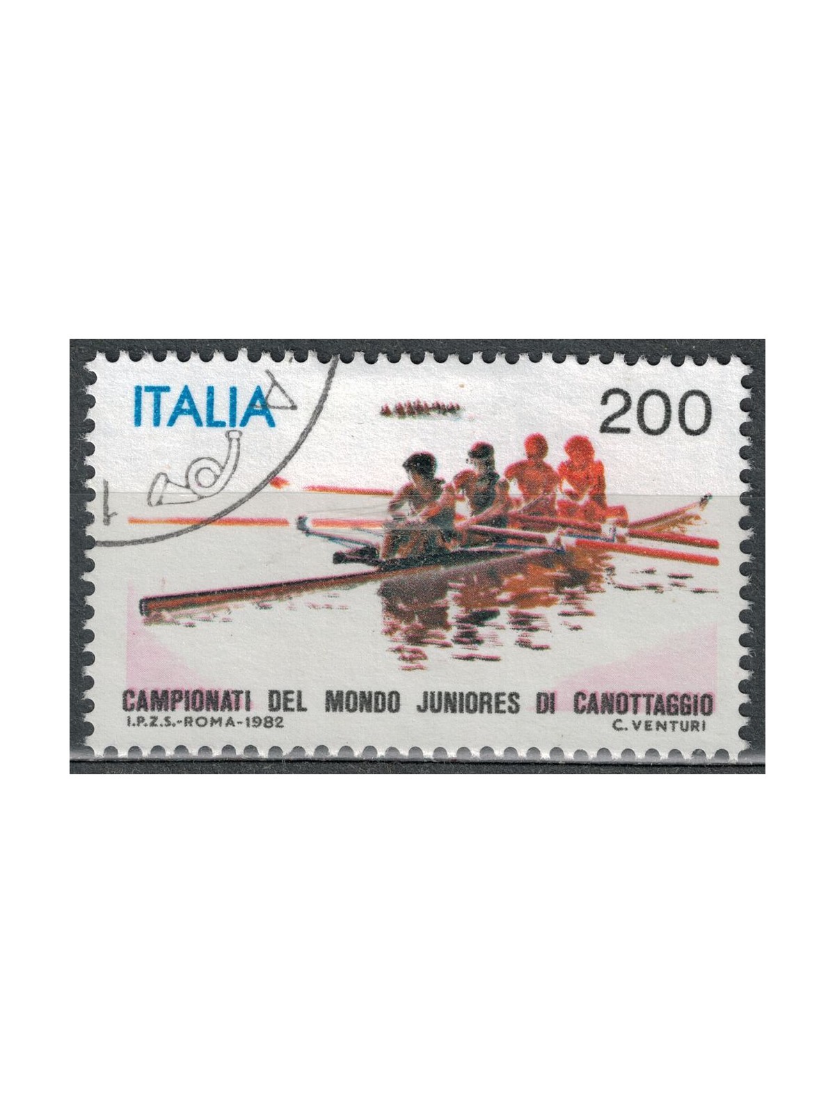 ITALIA 1982 Canottaggio us