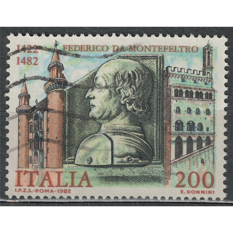 ITALIA 1982 Federico da Montefeltro us