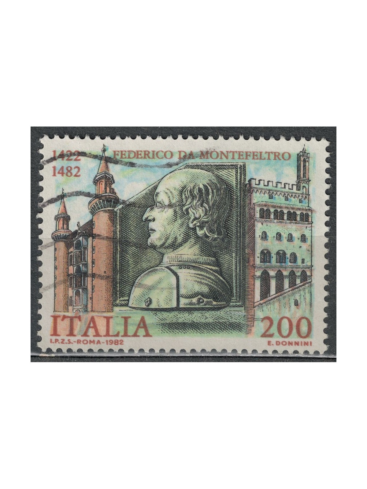 ITALY 1982 Federico da Montefeltro us