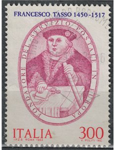 ITALY 1982 Postal Service, US Rate