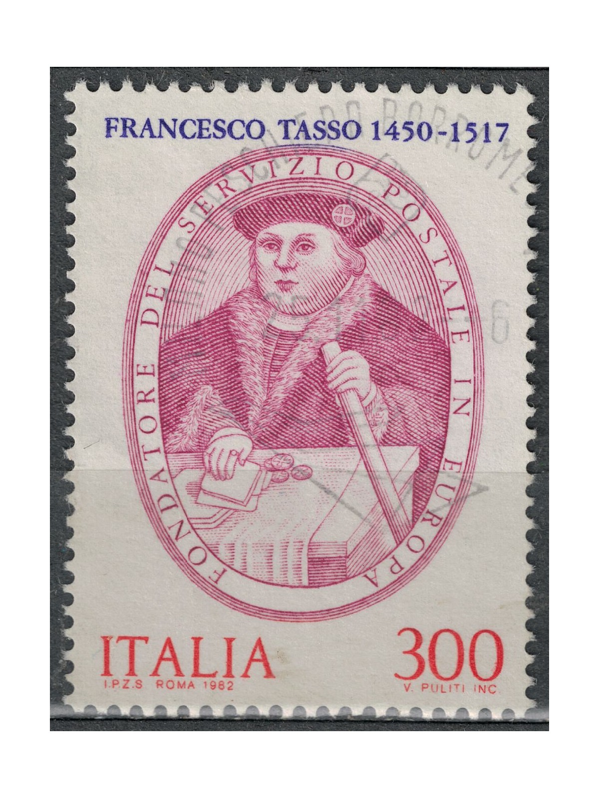 ITALY 1982 Postal Service, US Rate